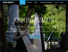 Tablet Screenshot of harpistkristenelizabeth.com